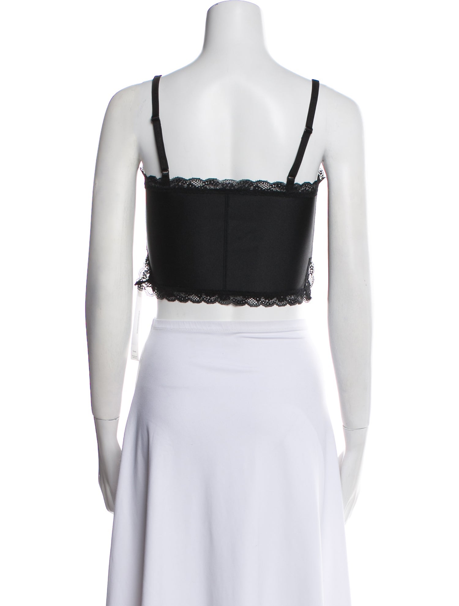 Alexanderwang.T V-Neck Sleeveless Crop Top
